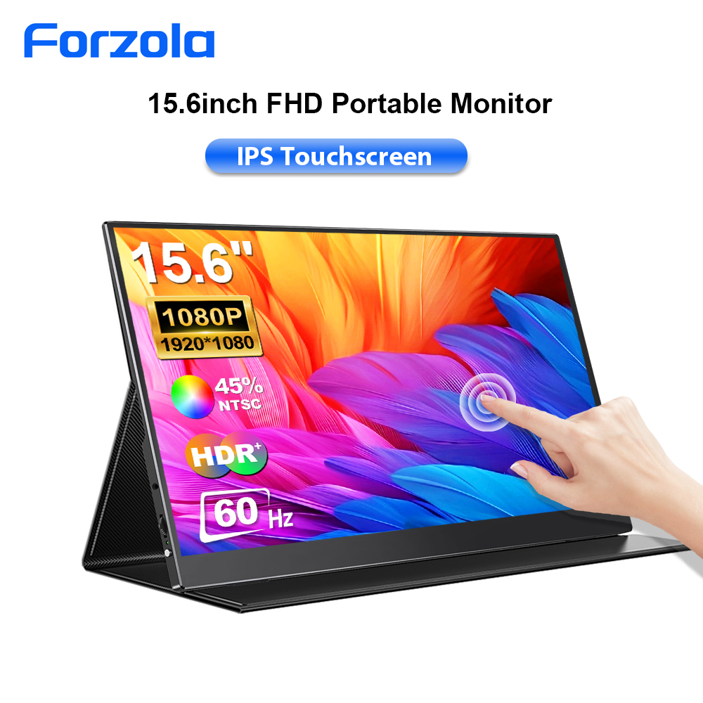 Pc Gaming Gaming - FORZOLA 15.6 inç taşınabilir monitör dokunmatik
