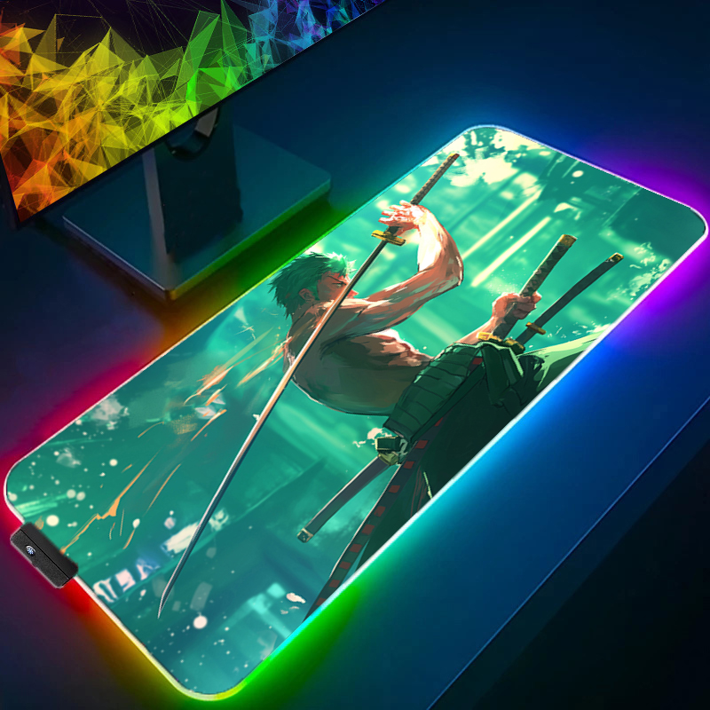 TEK PARÇA Zoro Mouse Pad RGB O - Pc Gaming Anime incelemesi ve fiyatı