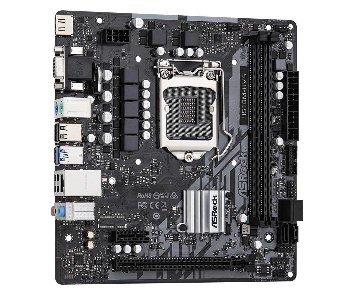 ASROCK H510M-HVS R2.0 H510 Ana - Intel Cpu Core I9 incelemesi ve fiyatı
